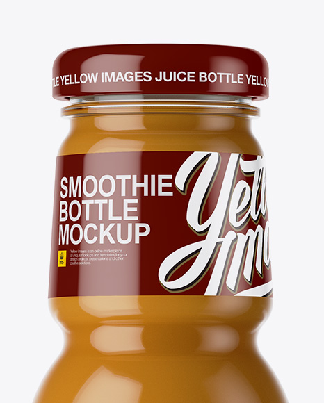 Smoothie Bottle Mockup PSD #2