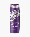 Matte Shampoo Bottle Mockup