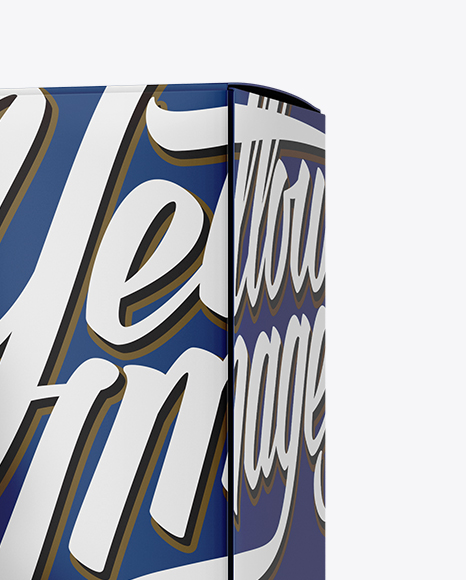 Plastic Dropper Bottle   Box Mockup PSD #1