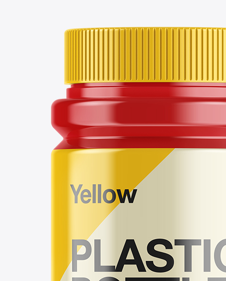 Download Glossy Plastic Pill Bottle Mockup in Bottle Mockups on ... Yellowimages Mockups