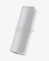 Download 250ml Aluminium Can With Matte Finish Mockup in Can Mockups on Yellow Images Object Mockups