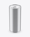 Download 1L Metallic Aluminium Can Mockup (High-Angle Shot) in Can Mockups on Yellow Images Object Mockups