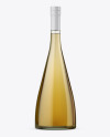 Download Clear Glass Bottle With White Wine Mockup in Bottle ... Yellowimages Mockups