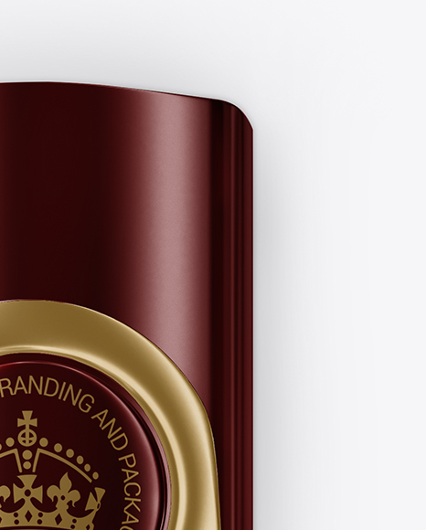 Metallic USB Flash Drive Mockup   Top View PSD #6