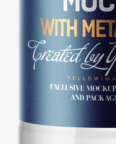 200ml Clear Glass Bottle with Tonic Mockup PSD #3