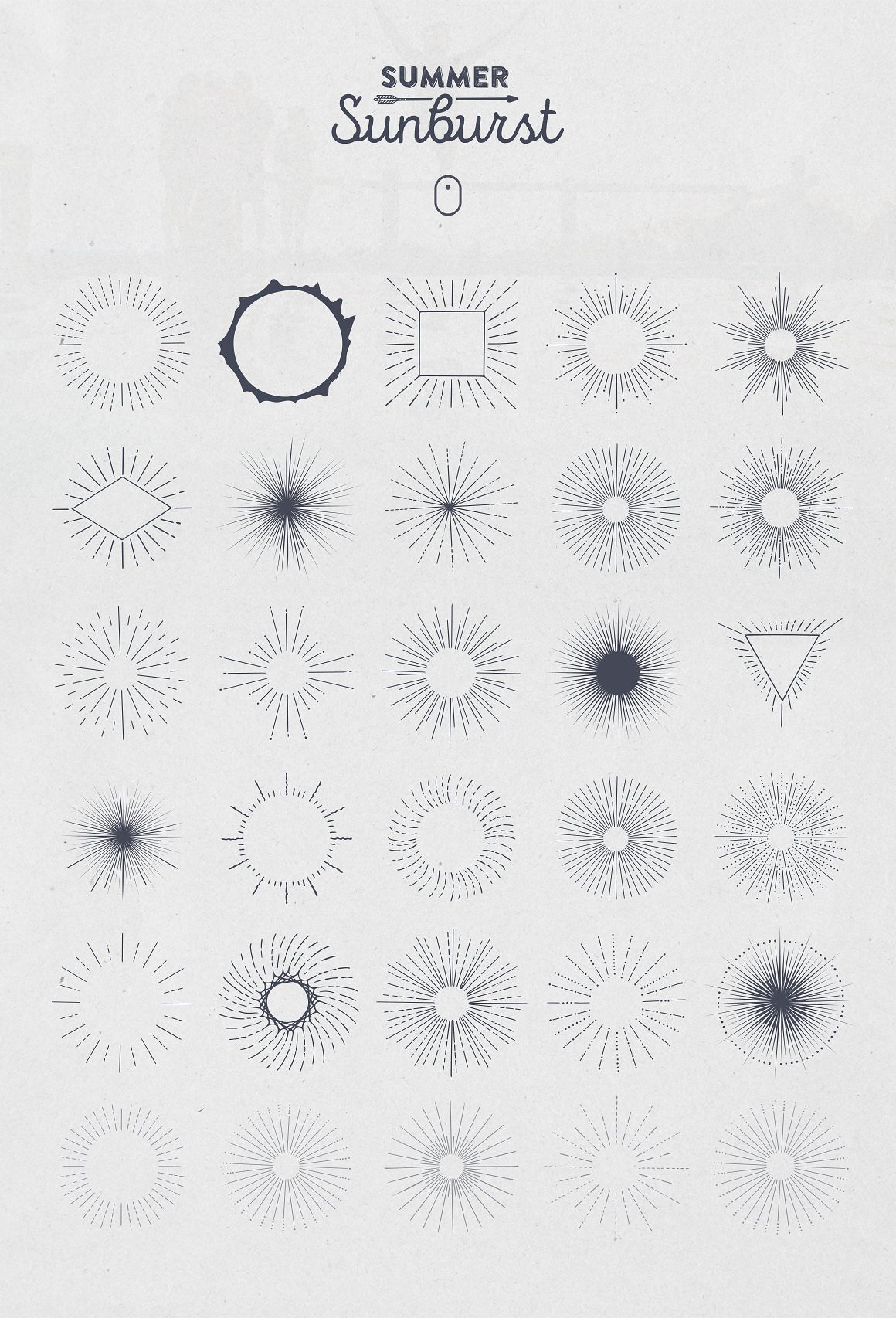 Summer Sunburst on Yellow Images Creative Store