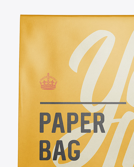 Paper Bag Mockup   Front View PSD #3