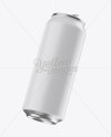 Download 500ml Matte Aluminium Can Mockup in Can Mockups on Yellow Images Object Mockups