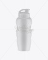 Download Matte Sport Bottle Mockup - Front View in Bottle Mockups on Yellow Images Object Mockups