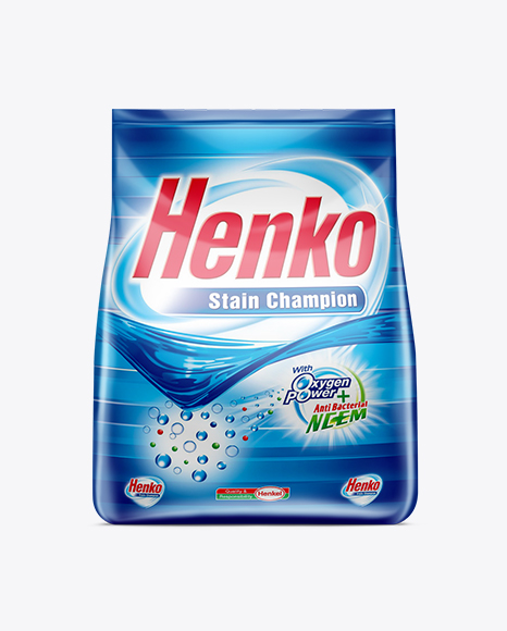 Download Detergent Pouch Mockup