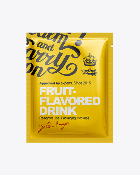 Download Sachet Mockup In Sachet Mockups On Yellow Images Object Mockups Yellowimages Mockups