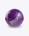 Exercise Ball Mockup - Halfside View - Free Download Images High