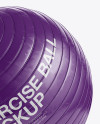 Download Exercise Ball Mockup - Halfside View in Object Mockups on ...