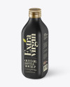 Download 0.5L Black Matte Olive Oil Bottle Mockup - Halfside view (High-Angle) in Bottle Mockups on ...