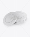 6 Plastic Casino Tokens Mockup - Free Download Images High Quality PNG, JPG