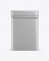 Download Metallic Tin Box Mockup in Box Mockups on Yellow Images Object Mockups
