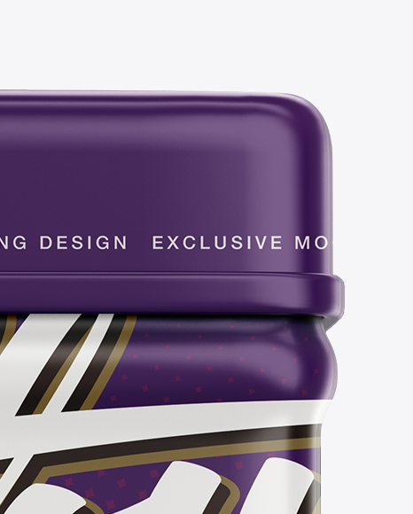 Matte Tin Box Mockup PSD #3