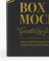 Download Paper Box Mockup - Front View (High-Angle) in Box Mockups ...