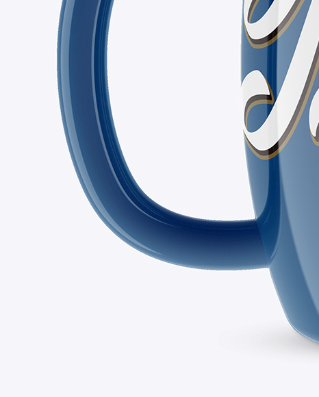 Download Glossy Mug Mockup in Object Mockups on Yellow Images ...