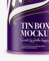 Matte Storage Jar Mockup - Front View
