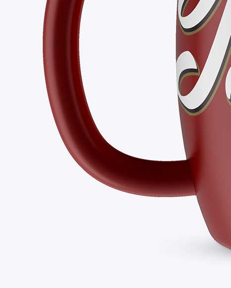 Matte Mug Mockup PSD #3