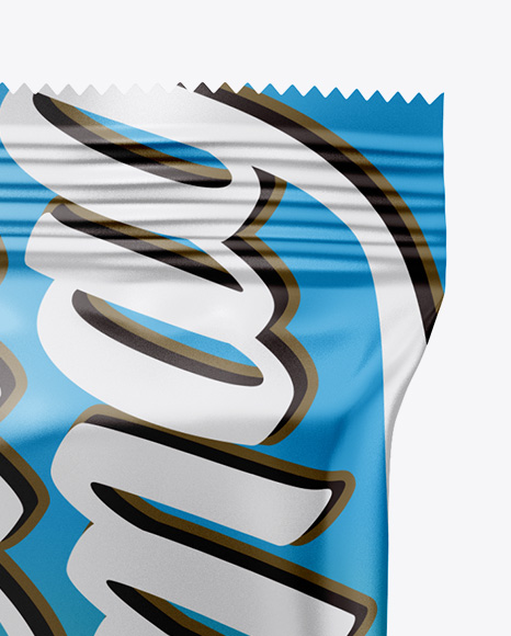 Matte Snack Bar Mockup PSD #2