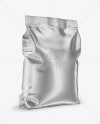 Download Metallic Stand-up Bag Mockup - Half Side View in Bag ...