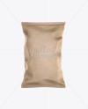 Download Kraft Snack Bag Mockup in Bag & Sack Mockups on Yellow Images Object Mockups