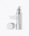 Download Open Cosmetic Bottle with Glossy Glass Mockup in Bottle Mockups on Yellow Images Object Mockups