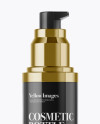 Download Open Cosmetic Bottle with Matte Glass Mockup in Bottle ... Yellowimages Mockups