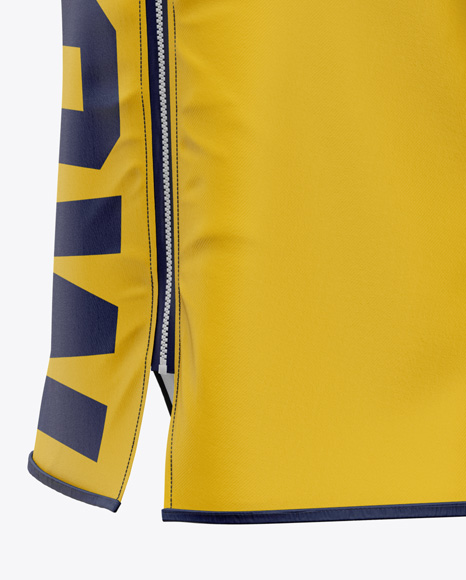 Download Boxing Ring Jacket Mockup Halfside View In Apparel Mockups On Yellow Images Object Mockups