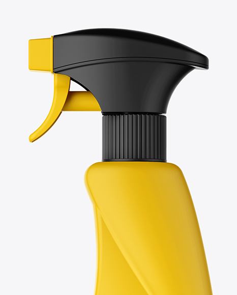 Download Matte Trigger Spray Bottle Mockup In Bottle Mockups On Yellow Images Object Mockups PSD Mockup Templates