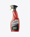 Metallic Trigger Spray Bottle Mockup