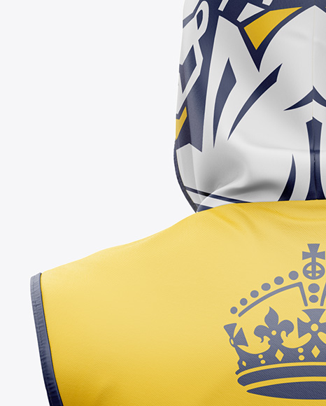 Download Boxing Ring Jacket Mockup Back View In Apparel Mockups On Yellow Images Object Mockups