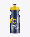 Download Matte Sport Bottle Mockup in Bottle Mockups on Yellow Images Object Mockups