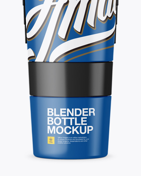 Download Glossy Shaker Bottle Psd Mockup Yellowimages